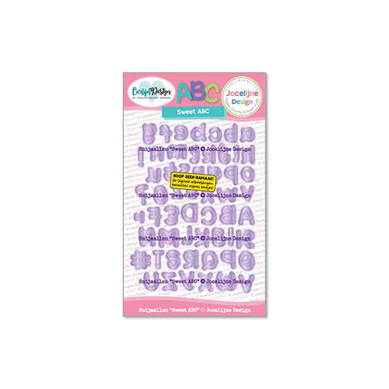 Sweet ABC snijmallen CDJD-0086
