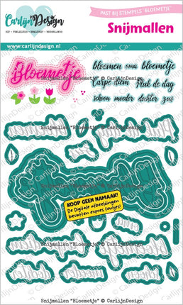 Bloemetje snijmallen CDSN-0104