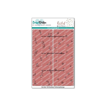 CarlijnDesign A6 Confetti hot foil CDHF-0021