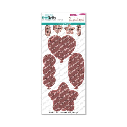 CarlijnDesign Ballonnen 2 hot foil mal CDHF-0015