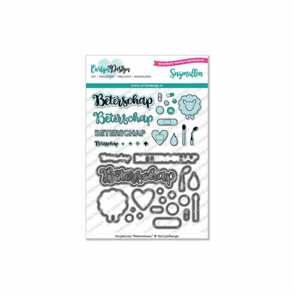 CarlijnDesign Beterschaap snijmallen CDSN-0005
