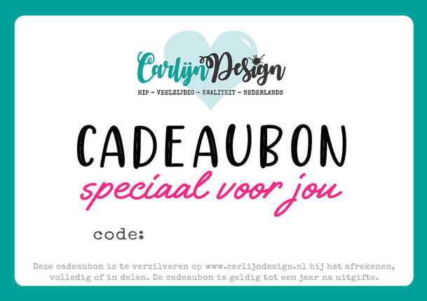 CarlijnDesign Cadeaubon CarlijnDesign