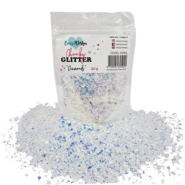 CarlijnDesign CDGL-0001 Chunky glitter Diamonds