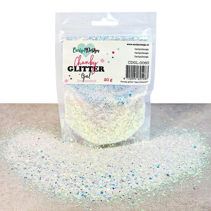 CarlijnDesign CDGL-0060 Chunky glitter Opal Iridescent