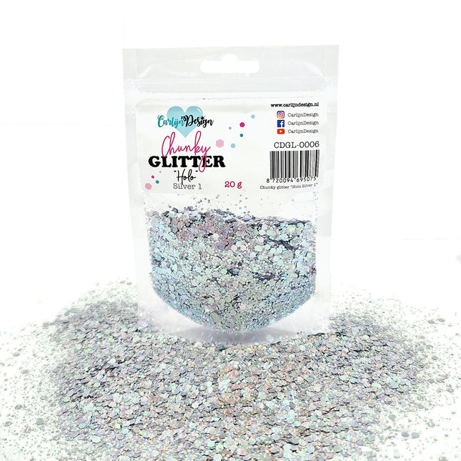 CarlijnDesign Chunky glitter COMBO PACK 1 Summer 6x