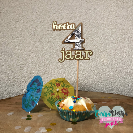 CarlijnDesign Hiep hiep hoera snijmallen CDSN-0218