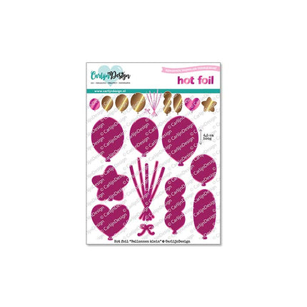 CarlijnDesign Hot foil Ballonnen klein CDHF-0076