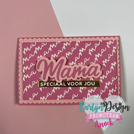 CarlijnDesign Mama mama snijmallen CDSN-0220