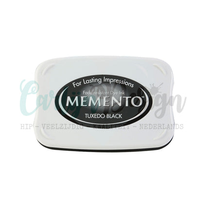 CarlijnDesign Memento Tuxedo Black inktpad