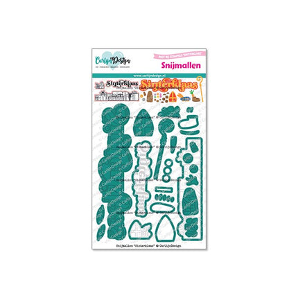 CarlijnDesign Sinterklaas snijmallen CDSN-0138