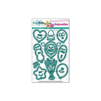 CarlijnDesign Snijmallen Ballonnen klein CDSN-0305