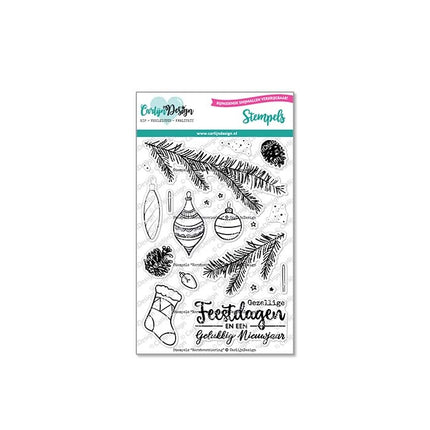CarlijnDesign Stempels Kerstversiering CDST-0127