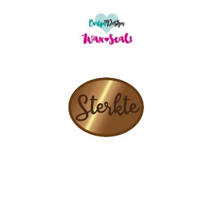 CarlijnDesign Waxzegel 33 Sterkte ovaal CDWX-0050