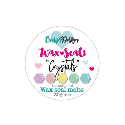 CarlijnDesign Waxzegel melts Crystals CDWX-0063