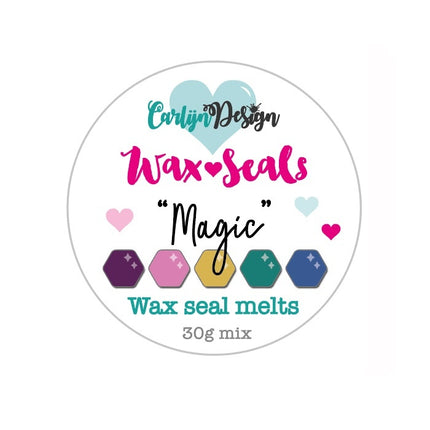 CarlijnDesign Waxzegel melts Magic CDWX-0056