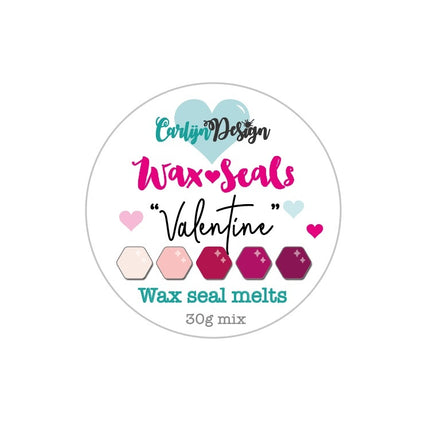 CarlijnDesign Waxzegel melts Valentine CDWX-0059