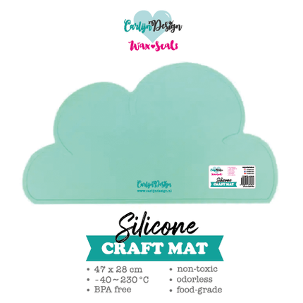 CarlijnDesign Waxzegel Silicone craft mat CDWX-0058