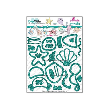 Ilona Maakt Fishy Friends snijmallen CDSN-0266