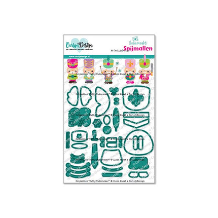 Ilona Maakt Nutty Nutcrackers Snijmallen CDSN-0317