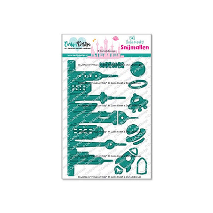 Ilona Maakt Peculiar City Snijmallen CDSN-0330