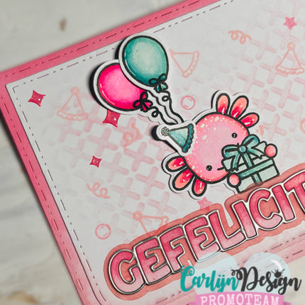 Glitter enamel dots Twinkle stars 1 CDED-0015