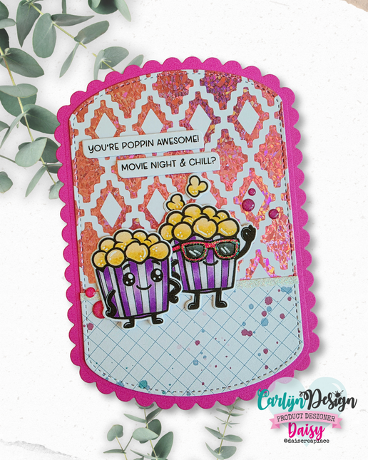 Glitter enamel dots Neons 1 CDED-0019