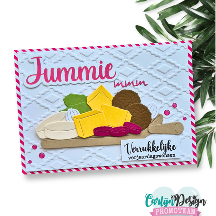A6 Boho Background hot foil CDHF-0093