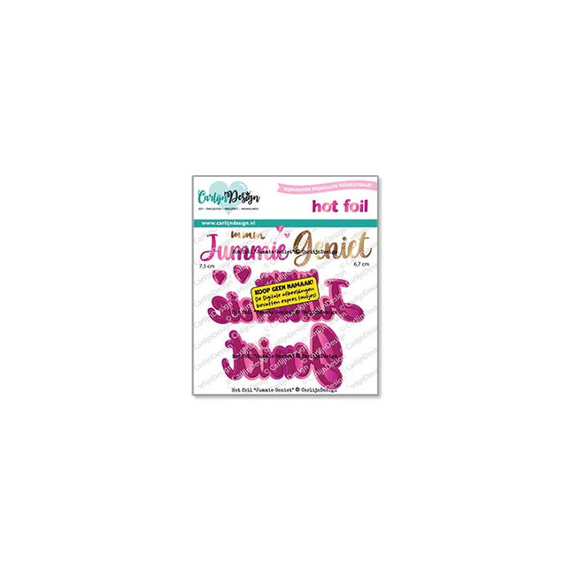 Jummie Geniet hot foil CDHF-0094