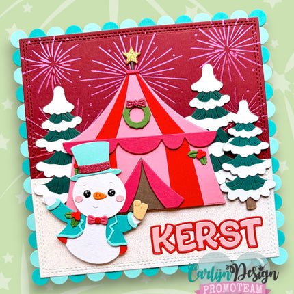 A6 Festive Fireworks hot foil CDHF-0095