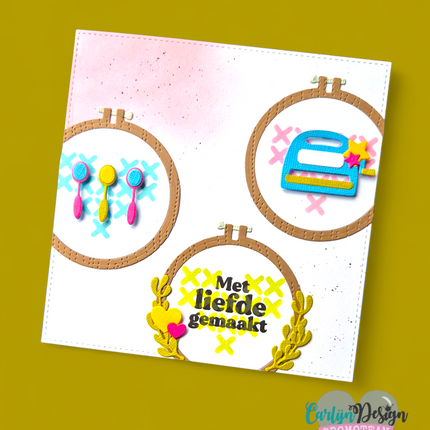 Embroidery Hoop Snijmallen CDJD-0073