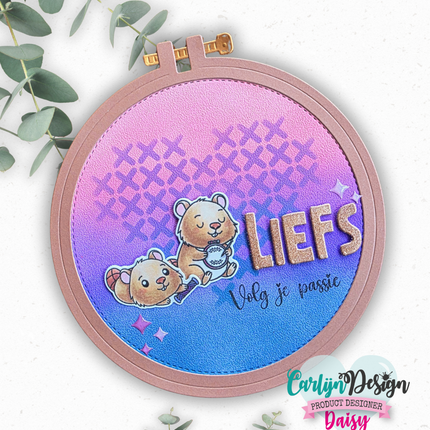 Embroidery Hoop Snijmallen CDJD-0073