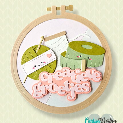 Embroidery Hoop Snijmallen CDJD-0073
