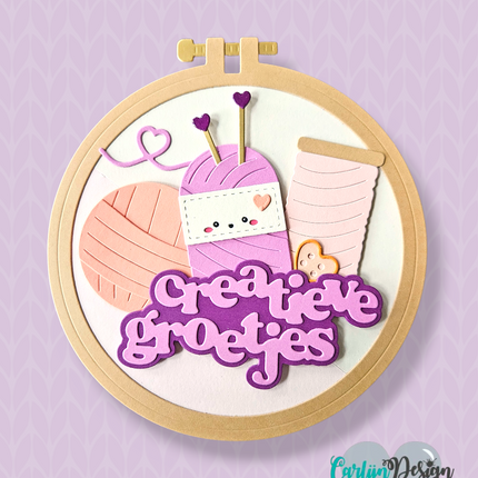 Embroidery Hoop Snijmallen CDJD-0073