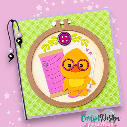 Embroidery Hoop Snijmallen CDJD-0073