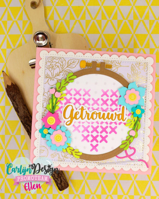 Cross stitch Stencils CDJD-0074