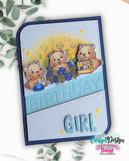 Stitched Alphabet Snijmallen CDJD-0075