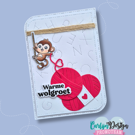 Stitched Alphabet Snijmallen CDJD-0075