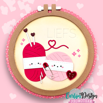 Stitched Alphabet Snijmallen CDJD-0075