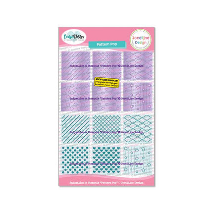 Pattern Pop stempels & snijmallen CDJD-0087
