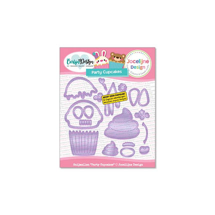 Party Cupcakes snijmallen CDJD-0091
