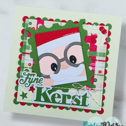 Kerst Groetjes snijmallen CDJD-0094