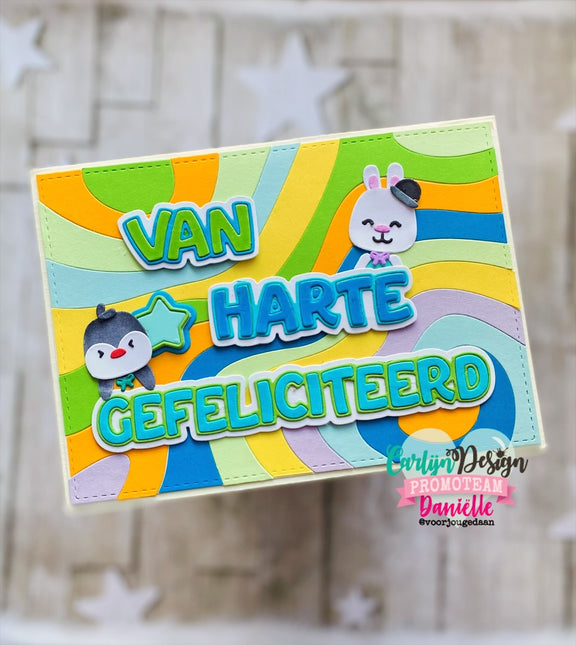 Confetti Pals minis snijmallen & stempels CDJD-0095