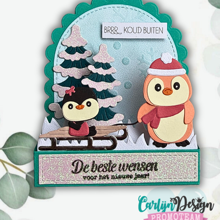 Confetti Pals minis snijmallen & stempels CDJD-0095