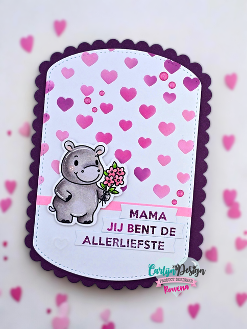 Hartjes & Strikjes Stencils CDSC-0049