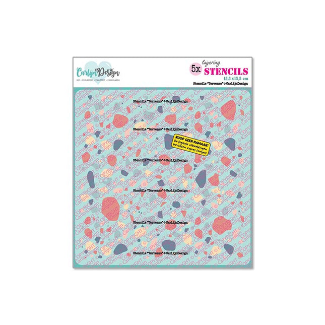 Terrazzo Stencils 5x CDSC-0050