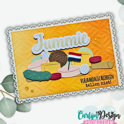Retro patronen 2 Stencils CDSC-0051