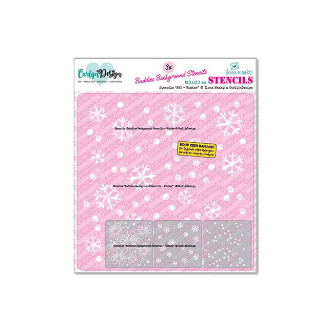 Stencils BBS 'Winter' CDSC-0052