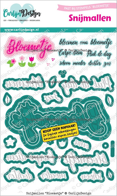 Bloemetje snijmallen CDSN-0104