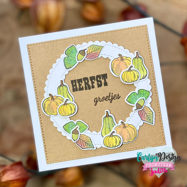 Snijmallen Herfstgroetjes CDSN-0274