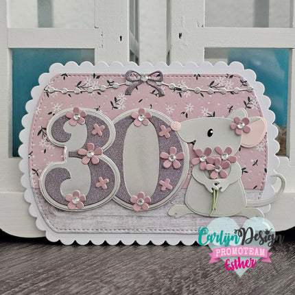 Snijmallen Giftbag topper CDSN-0284